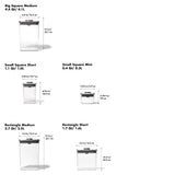 Steel 6-Piece POP Container Set H8
