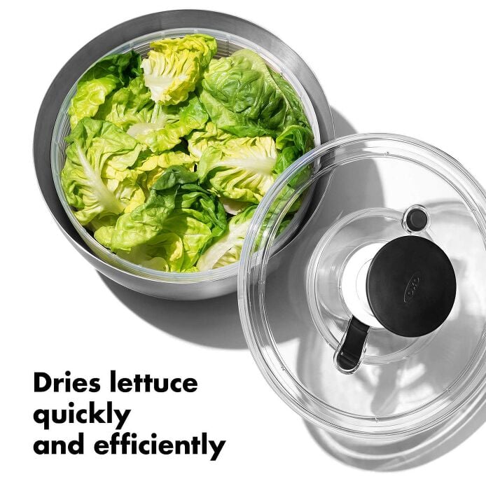 Steel Salad Spinner Y1
