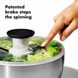 Steel Salad Spinner Y1