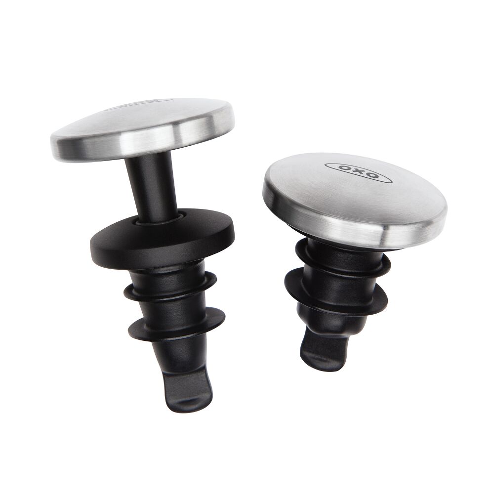 2-Piece Spillproof Wine Stopper S2