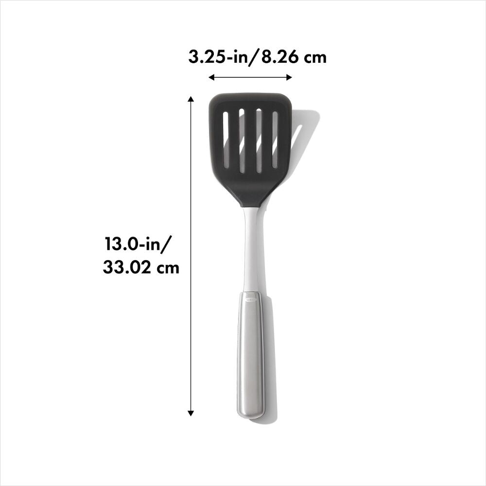 OXO Steel Silicone Flexible Turner I7
