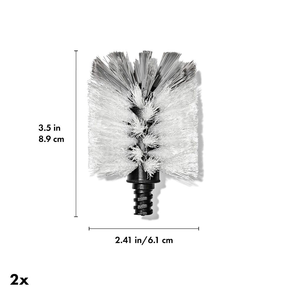 Steel Bottle Brush Refill - 2-Pack V8