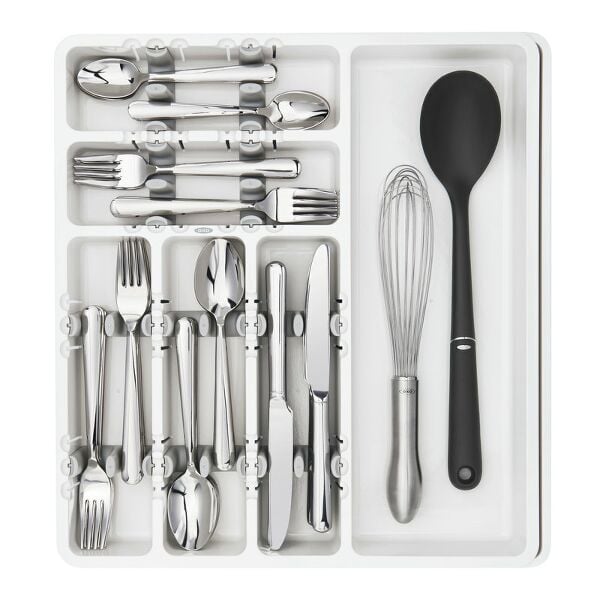 Large Expandable Utensil Organizer Q5