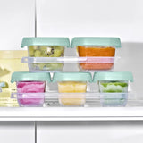 12-Piece Baby Blocks Food Storage Container Set - Opal C9