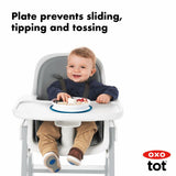 Stick & Stay Suction Divided Plate I4