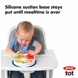 Stick & Stay Suction Divided Plate G6