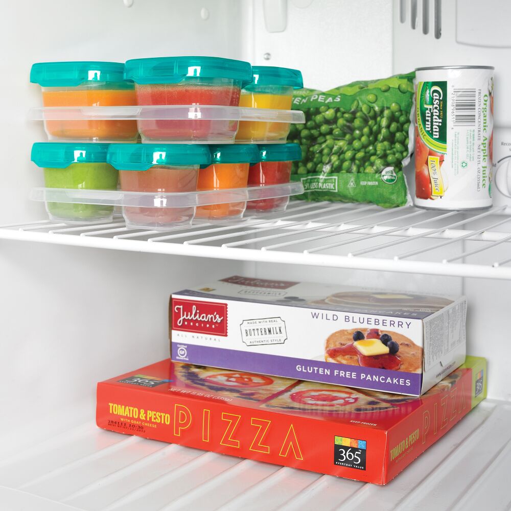 12-Piece Baby Blocks™ Plastic Freezer Storage Container Set - Tot Teal D2