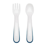 On-the-Go Plastic Fork and Spoon Set with Travel Case T4