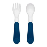On-the-Go Plastic Fork and Spoon Set with Travel Case T4