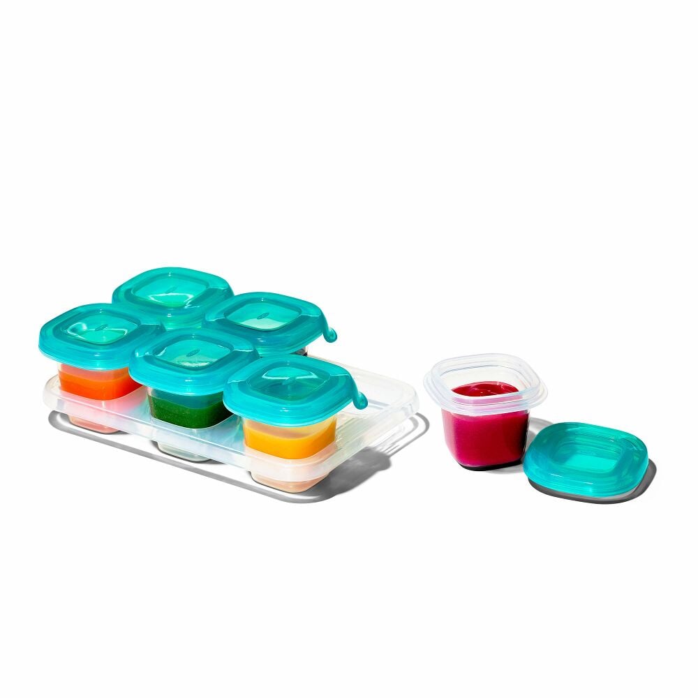 2 oz Baby Blocks™ Silicone Freezer Storage Containers R0