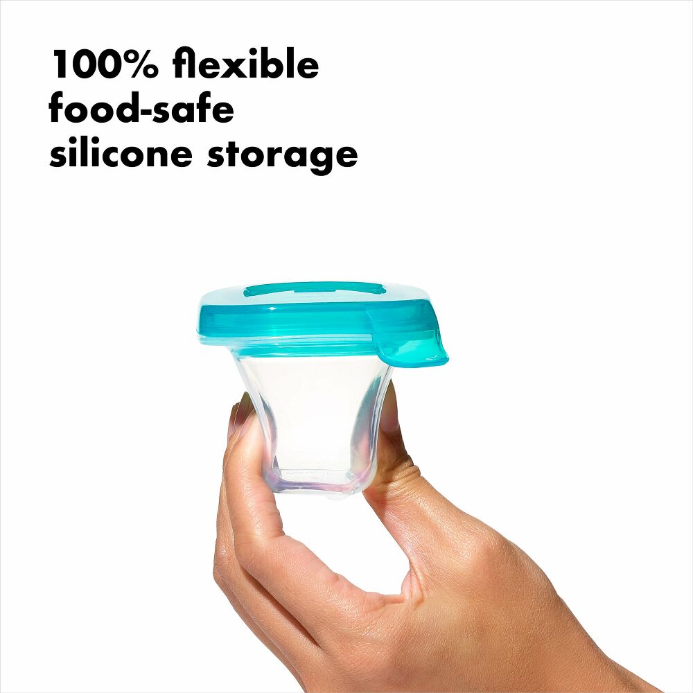 2 oz Baby Blocks™ Silicone Freezer Storage Containers R0