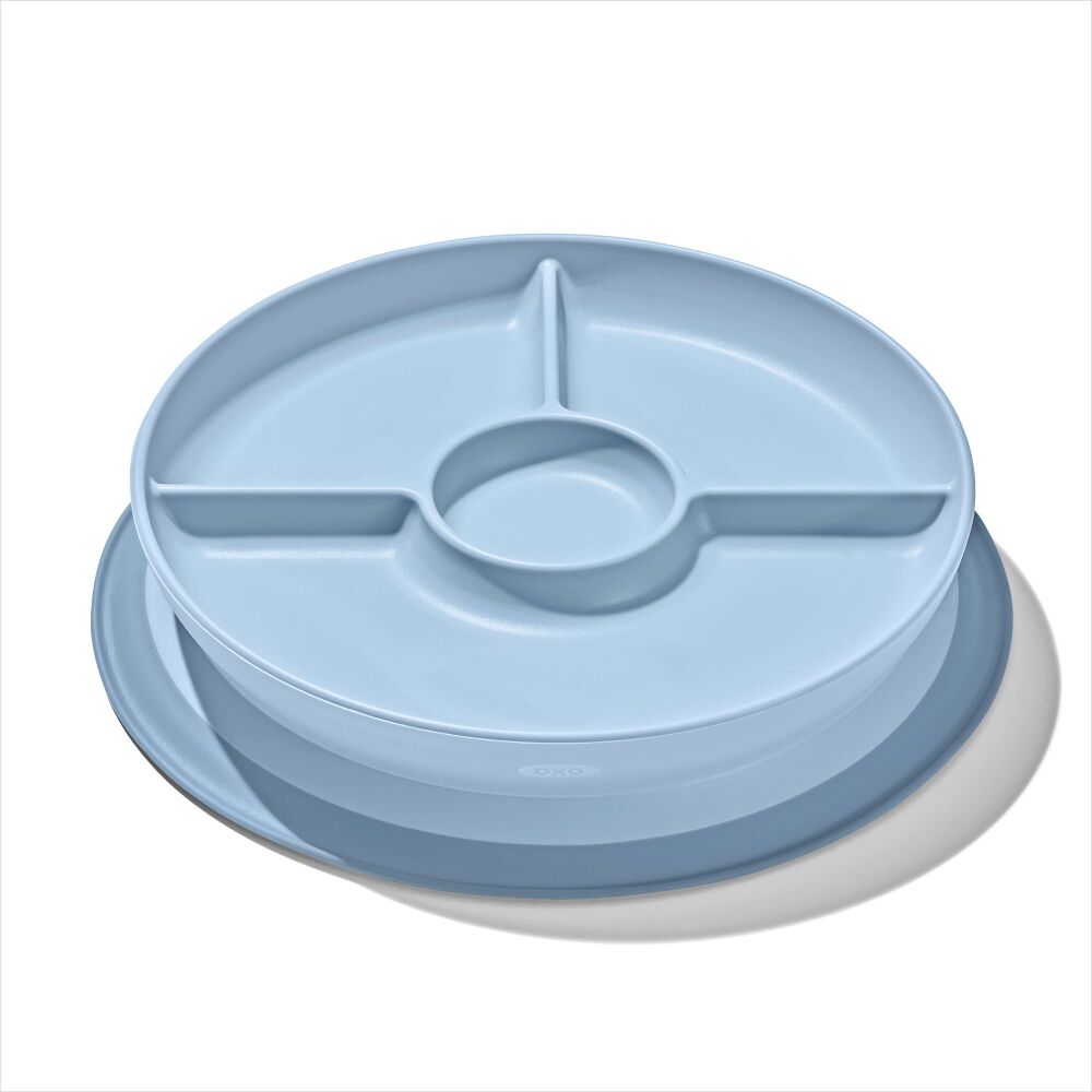 Stick & Stay Suction Divided Plate B5