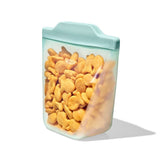 Tot Silicone Reusable Bag - 2-Piece Stand-Up Cup Set K8