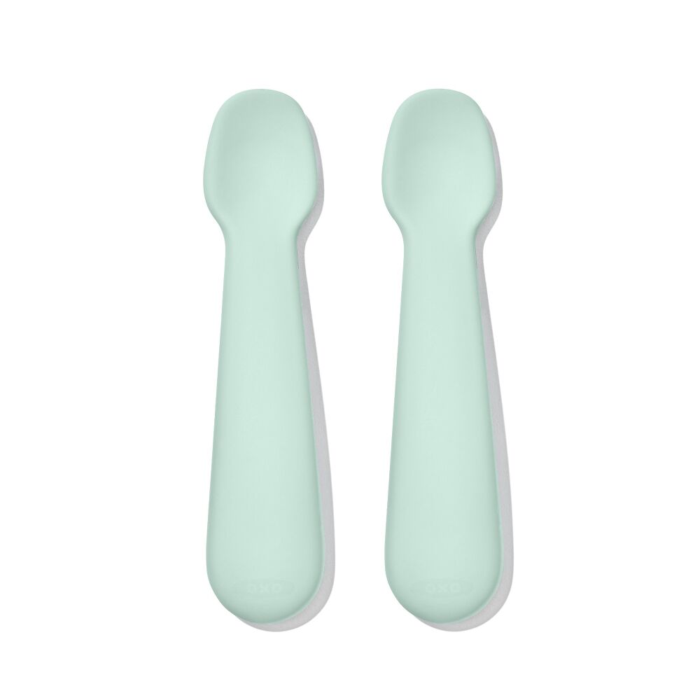 Textured Suction Plate & Spoons Set – 3-Piece E2