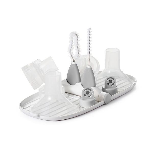 Breast Pump Parts Drying Rack with Detail Brushes I5