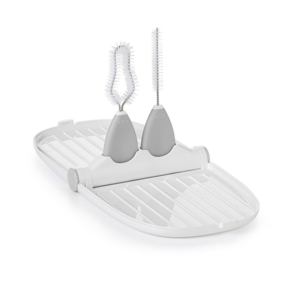 Breast Pump Parts Drying Rack with Detail Brushes I5