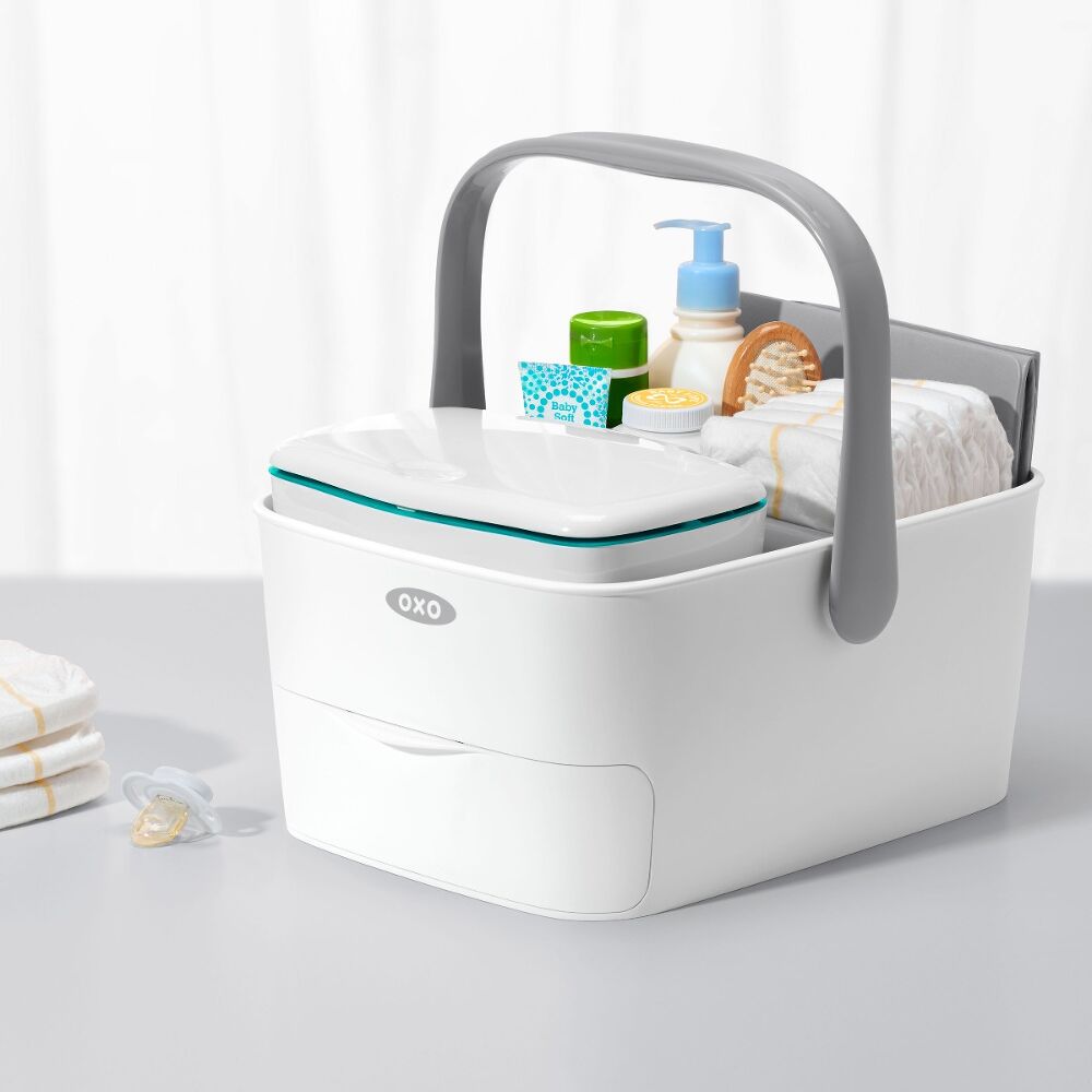 Diaper Caddy with Changing Mat J1