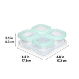 Baby Blocks Food Storage Containers (4 oz) - Opal A7
