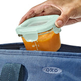 Glass Baby Blocks Food Storage Containers (4 oz) - Opal D9