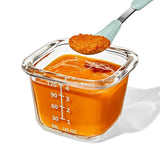 Glass Baby Blocks Food Storage Containers (4 oz) - Opal D9