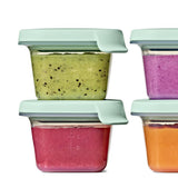 Silicone Baby Blocks Food Storage Containers (4 oz) - Opal S2